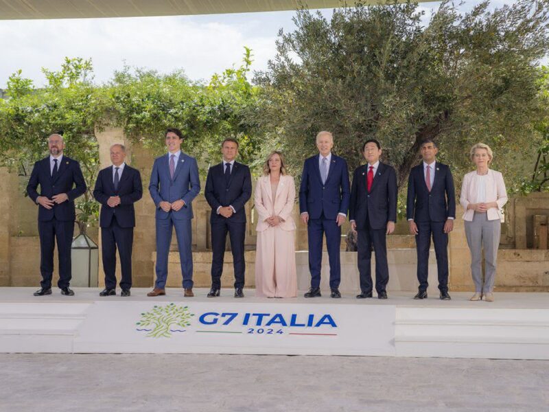Comprometen líderes del G7 dar apoyo a Ucrania