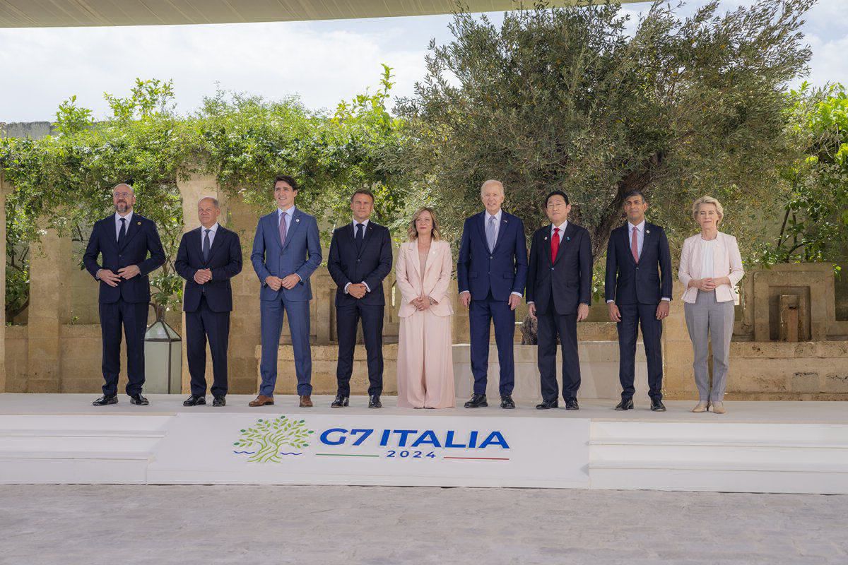Comprometen líderes del G7 dar apoyo a Ucrania