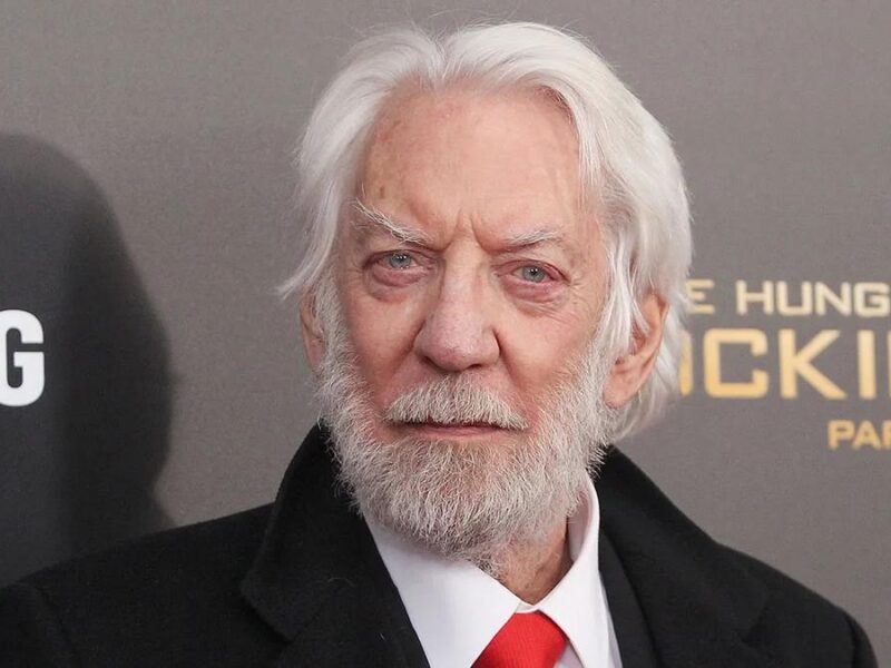 Confirman muerte de Donald Sutherland