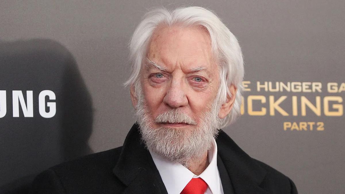 Confirman muerte de Donald Sutherland