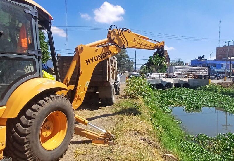 Descartan nivel alto en drenes de Morelia tras tormenta