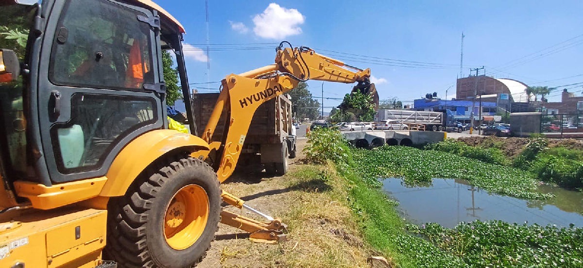 Descartan nivel alto en drenes de Morelia tras tormenta