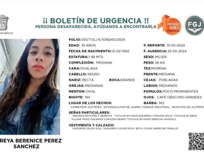 Descubren posible cuerpo de Mireya Berenice en la Huacana