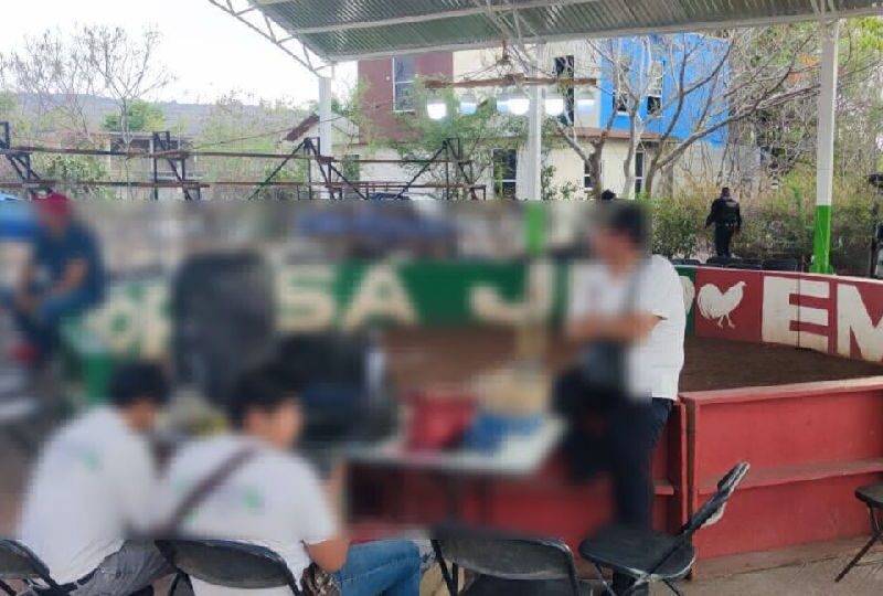 desmantelan palanque clandestino cancelado en Benito Juárez