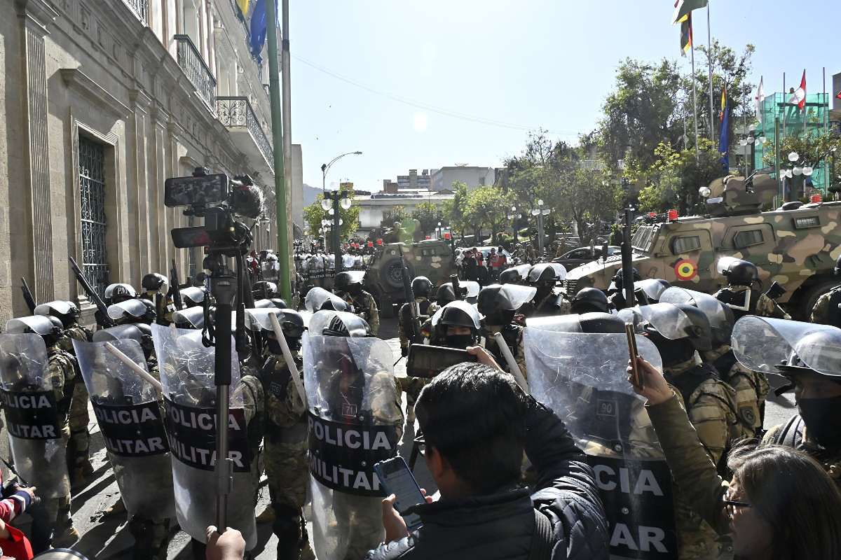 El golpe de estaado en Bolivia