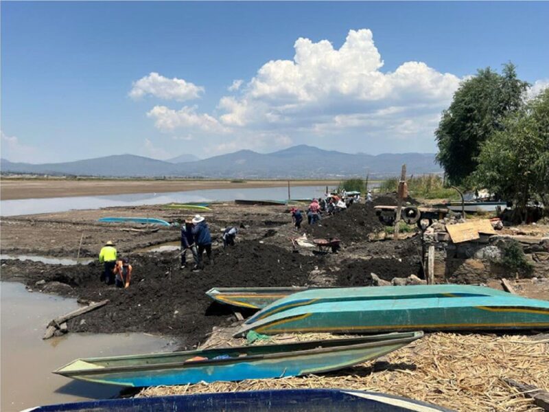 empleo temporal rescate lago de pátzcuaro