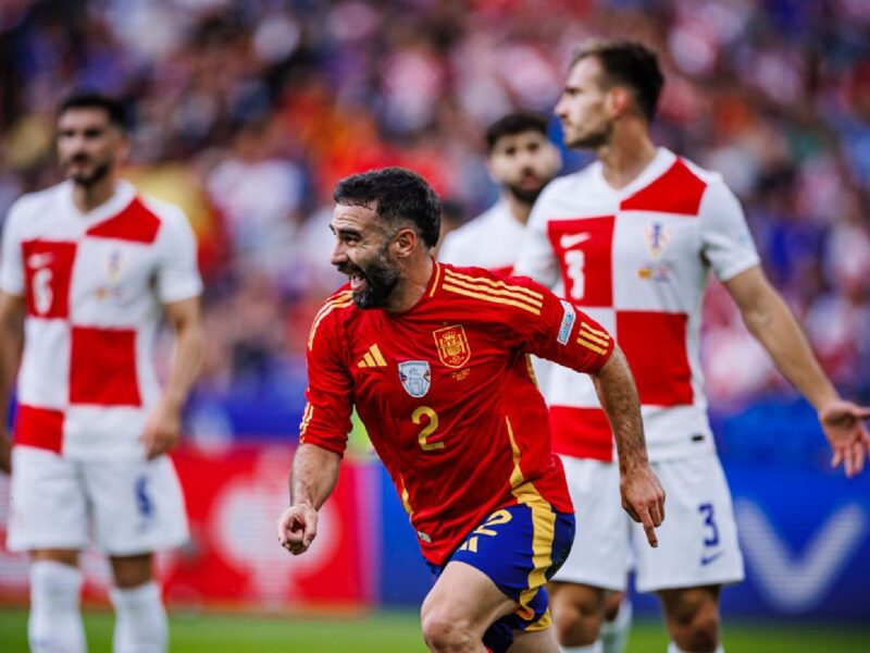 España vence a Croacia en Eurocopa