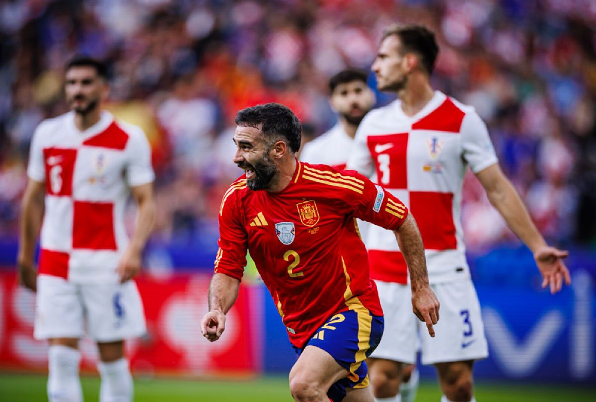 España vence a Croacia en Eurocopa