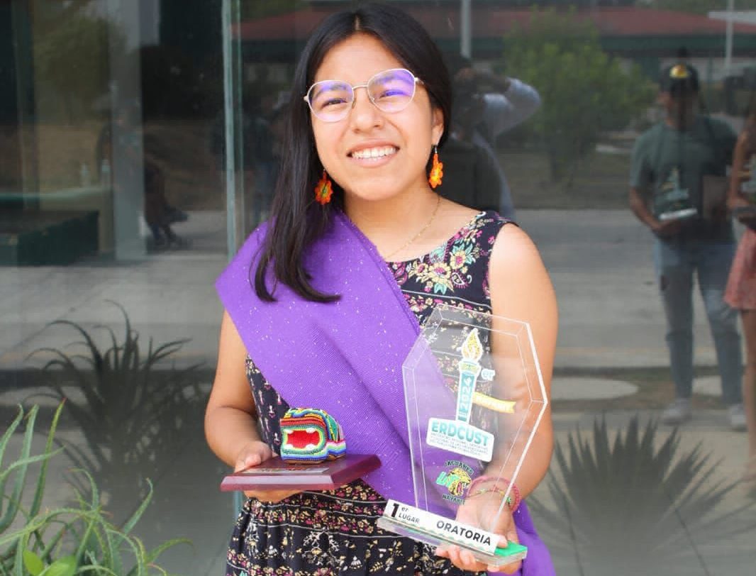 Estudiante de UTM gana primer concurso de oratoria