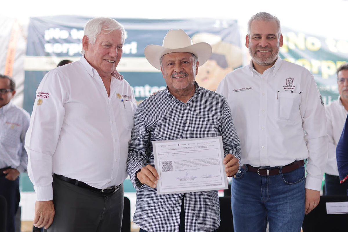 fertilizantes gratuitos para Michoacán Bedolla