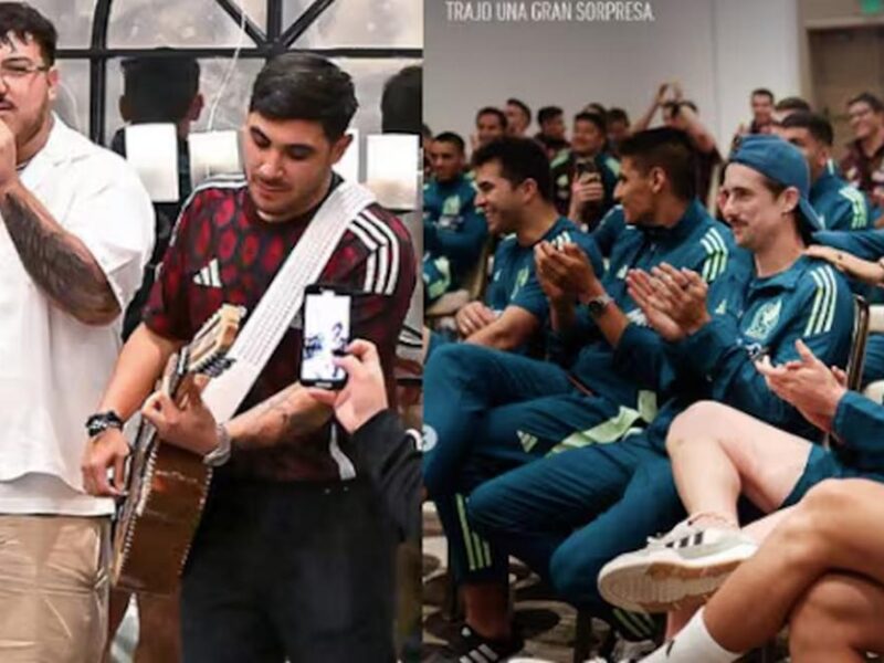 grupo frontera regala concierto a la selección mexicana