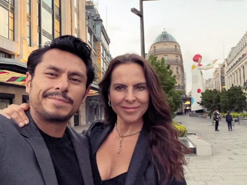 Kate del Castillo celebra aniversario con Édgar Bahena