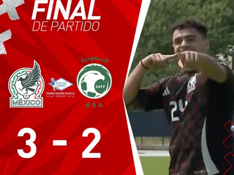 Méxuci sub-23 sigue sumando triunfo en Torneo Maurice Revello
