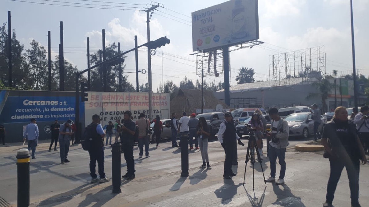 Nuevamente policías de la Guardia Civil de Michoacán toman periferico de Morelia