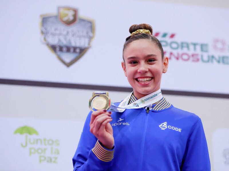 Paola Castellanos oro en Nacionales Conade