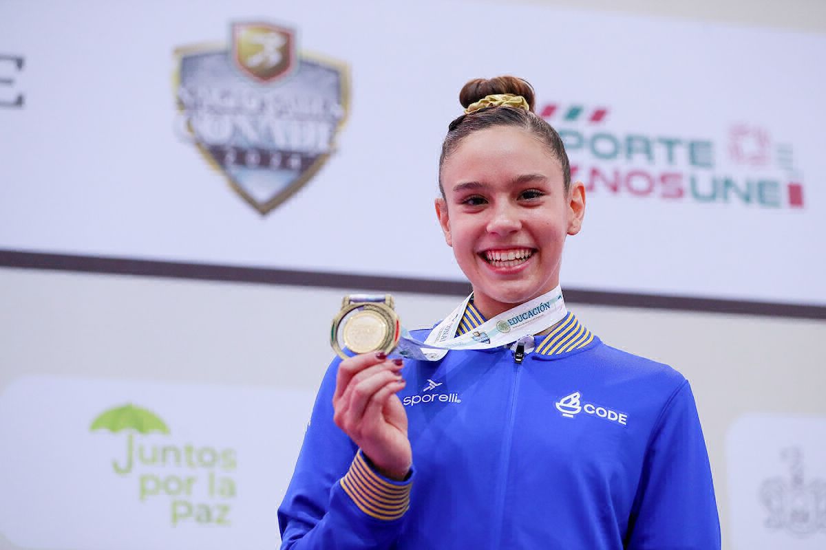 Paola Castellanos oro en Nacionales Conade