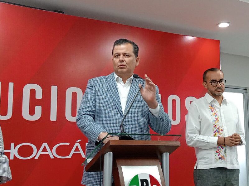 PRI Michoacán señala pacto en Morelia durante elecciones