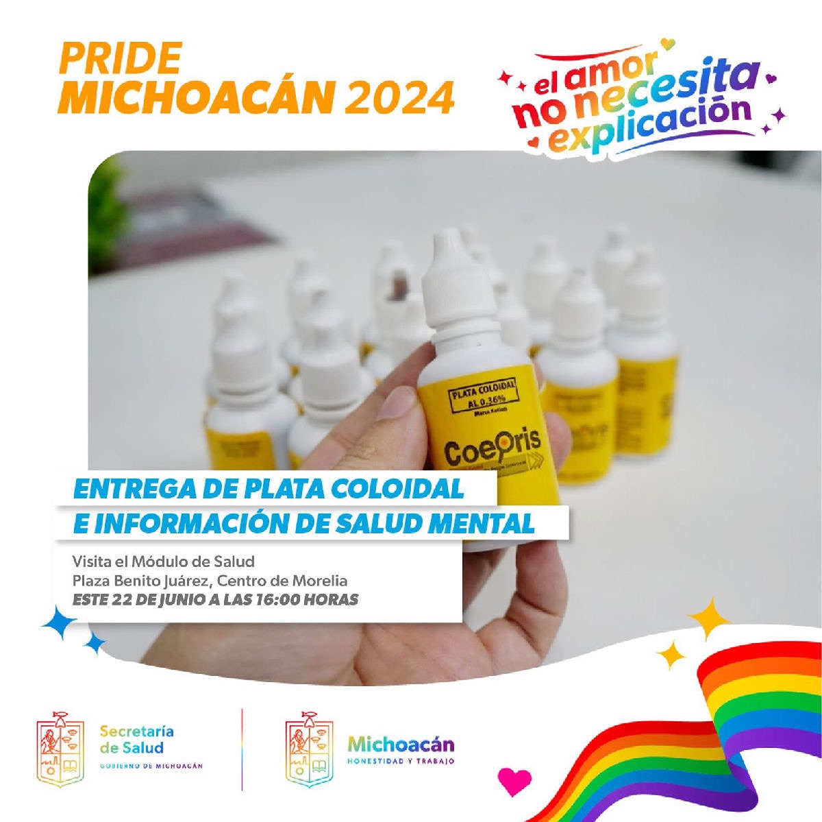 Pruebas rápidas de detección de VIH y otras ITS en la marcha del Orgullo gay
