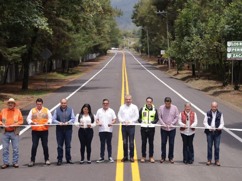 rehabilitación carretera uruapan peribán inauguración