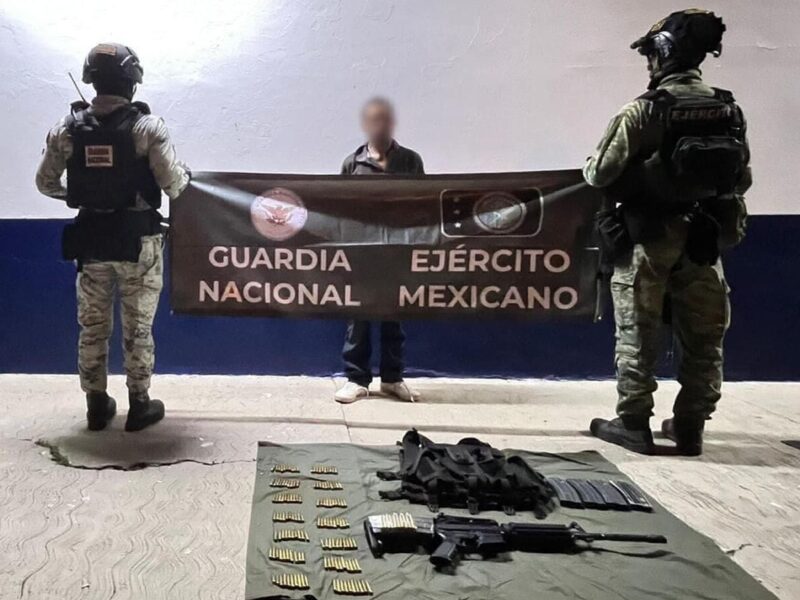 Reportan captura de miembro del cártel de La Virgen en Acahuato