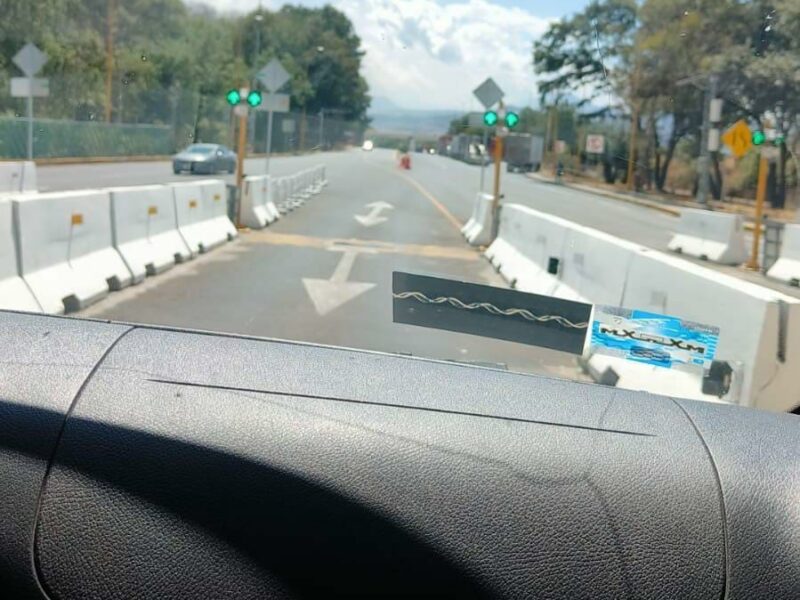 Reportan libre tránsito en autopista Siglo XXI en caseta de Taretan