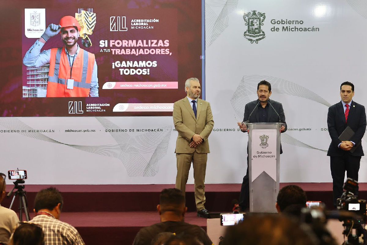 Revisarán empresas para grantizar formalidad laboral en Michoacán