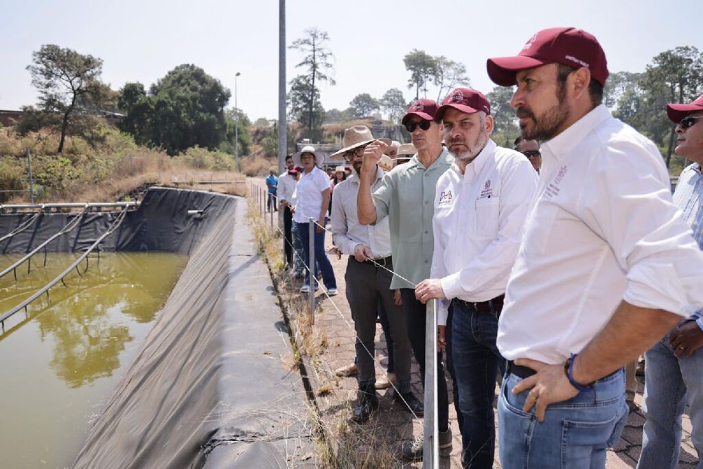 supervisa Bedolla planta de tratamiento en Uruapan