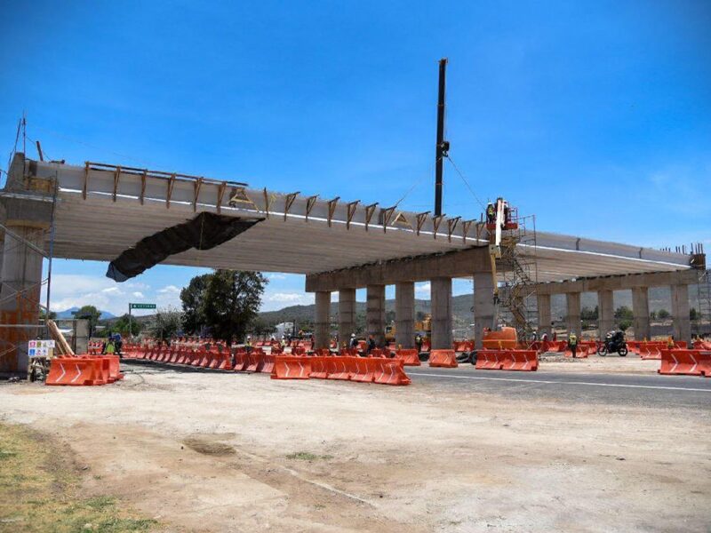 supervisión del puente del anillo periférico de Morelia