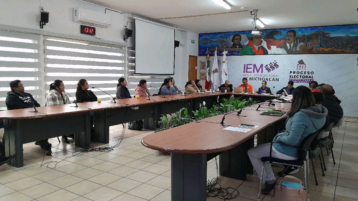 trabajan para reponer asamblea en Nahuatzen