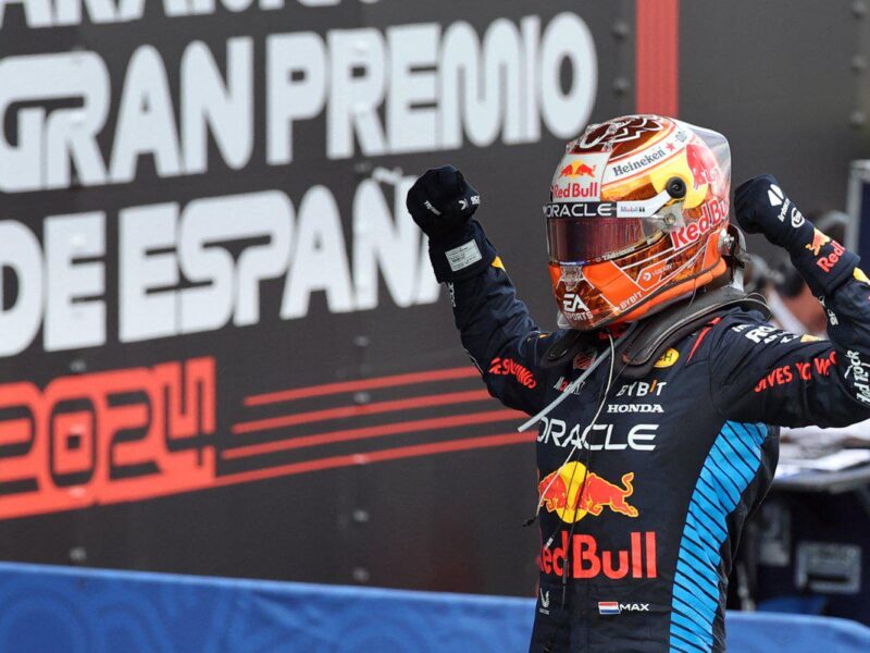 Verstppen se lleva el GP de España en la F1