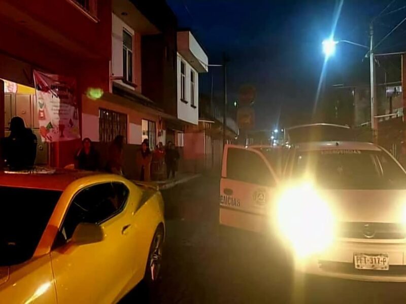 asalto termina en comerciante baleada en Paracho