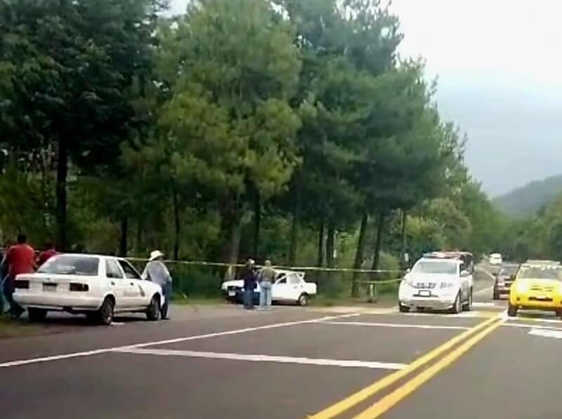 asesinato de taxista en Uruapan