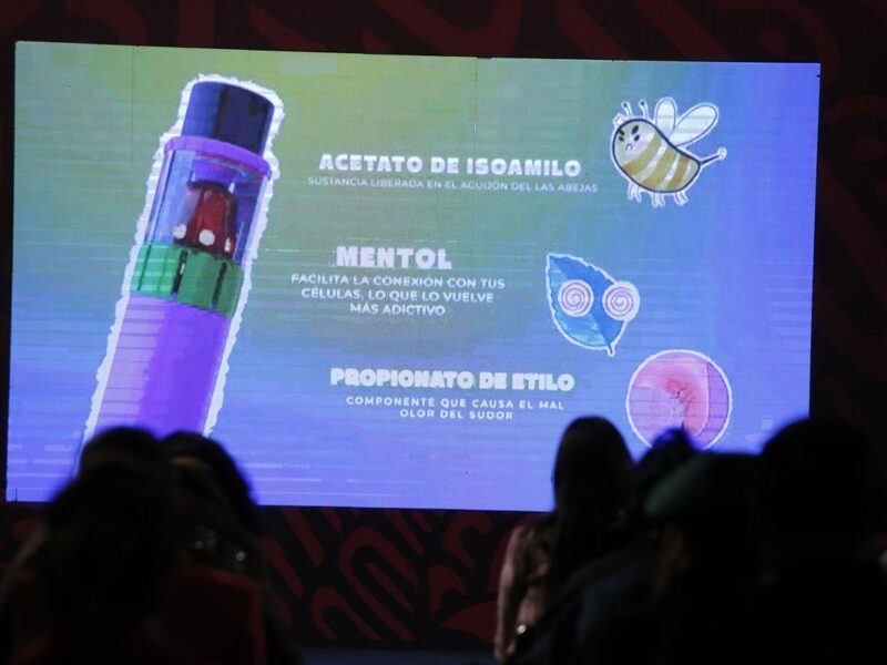 avanza Gobierno de México en lucha contra vapeadores