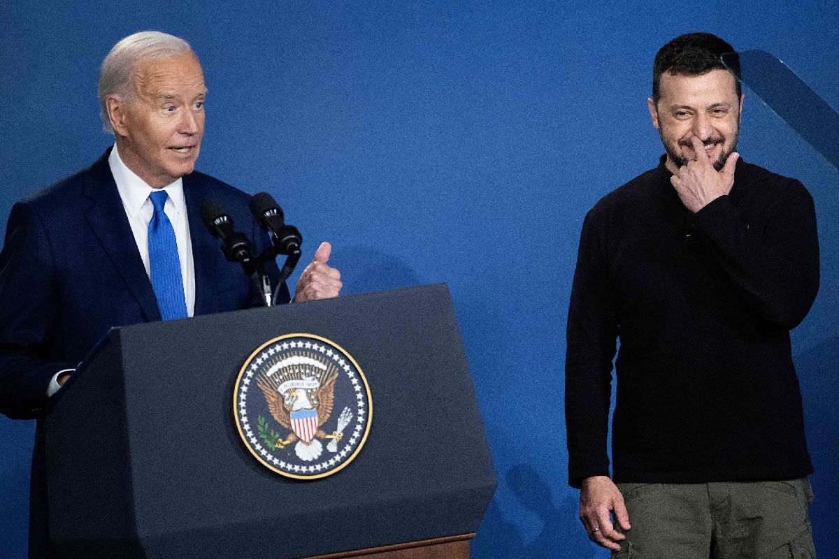 Biden confunde a Zelensky con Putin