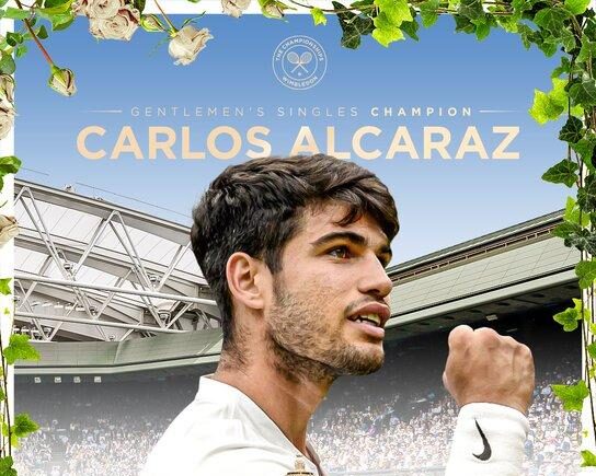 Carlos Alcaraz suma su segundo título Wimbledon