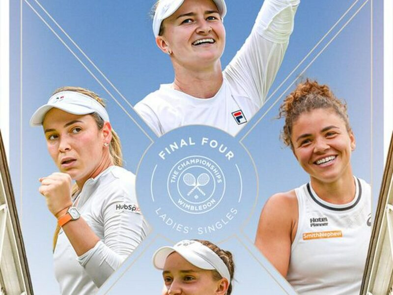 definidas las semifinales Wimbledon femenil