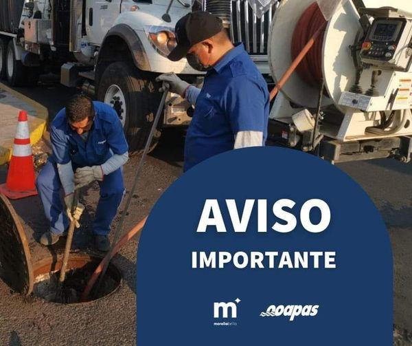 distribución de agua colonias morelia