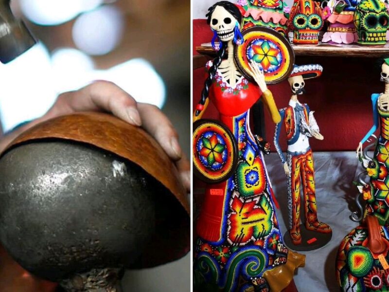 Catrinas de Capula y Cobre Martillado