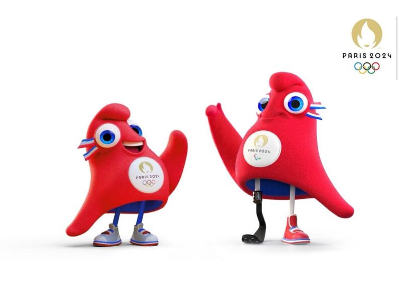 Las mascotas Phryges París 2024