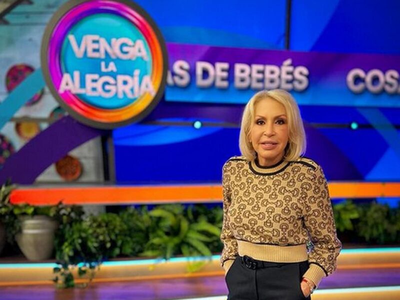 Laura Bozzo debuta como conductora de Venga la Alegría