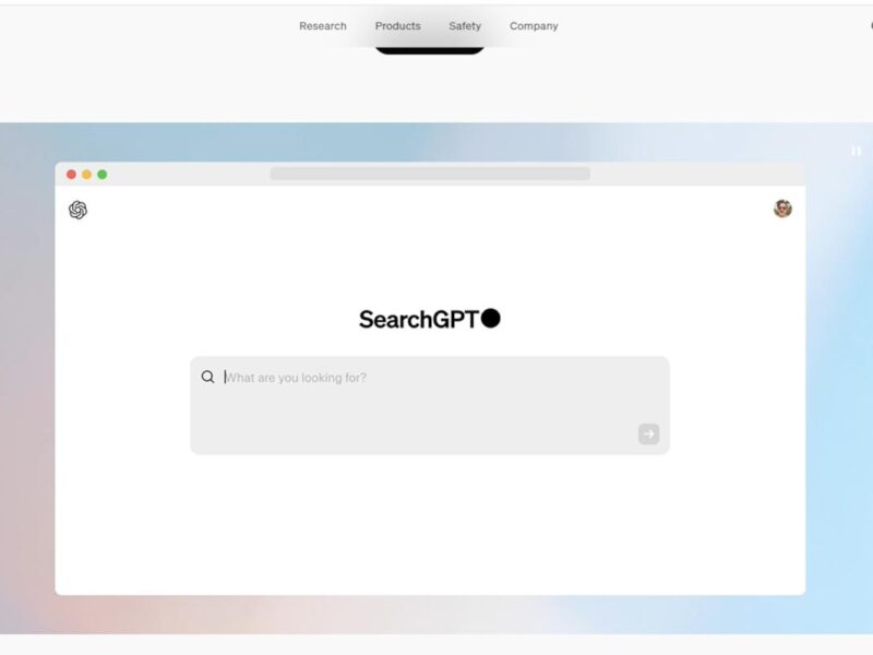 Llega SearchGPT para competir con Google y su OpenAI