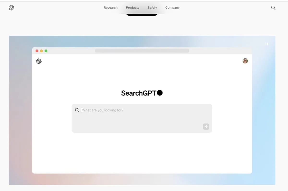 Llega SearchGPT para competir con Google y su OpenAI