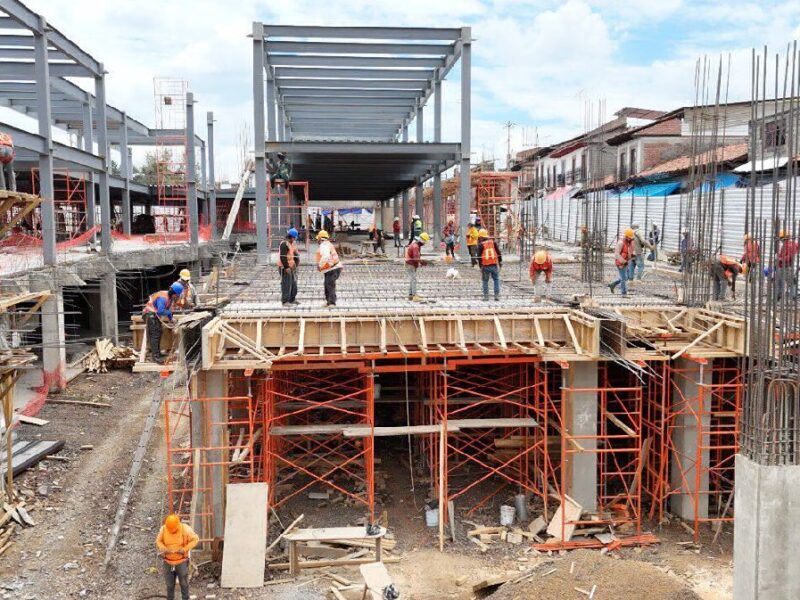 Mercado de Pátzcuaro a 6 meses de concluir