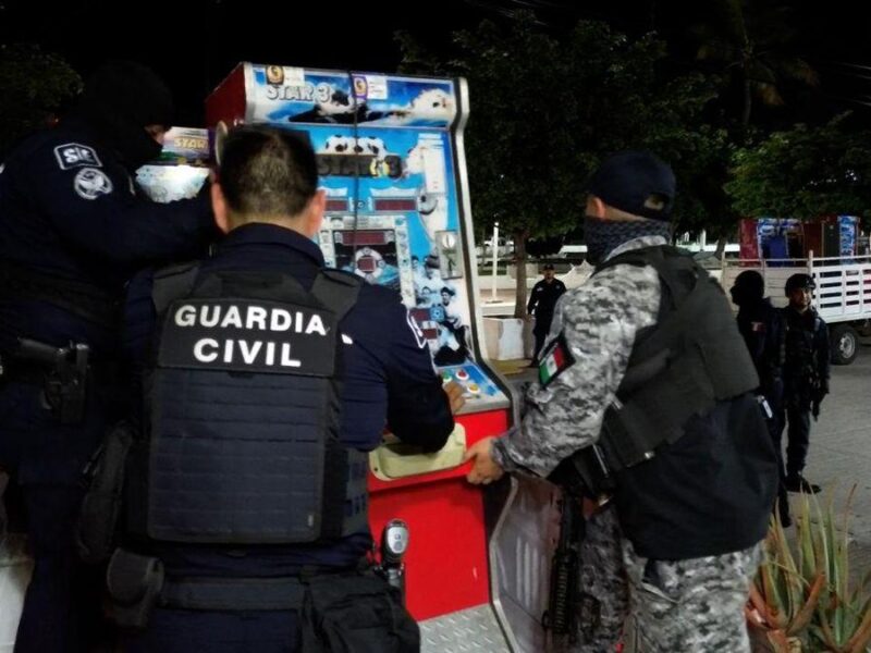 operativos máquinas tragamonedas michoacán fge sie