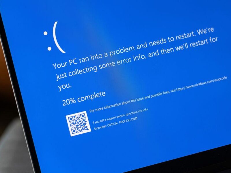 Pantalla azul de la muerte: Fallo Global en Microsoft