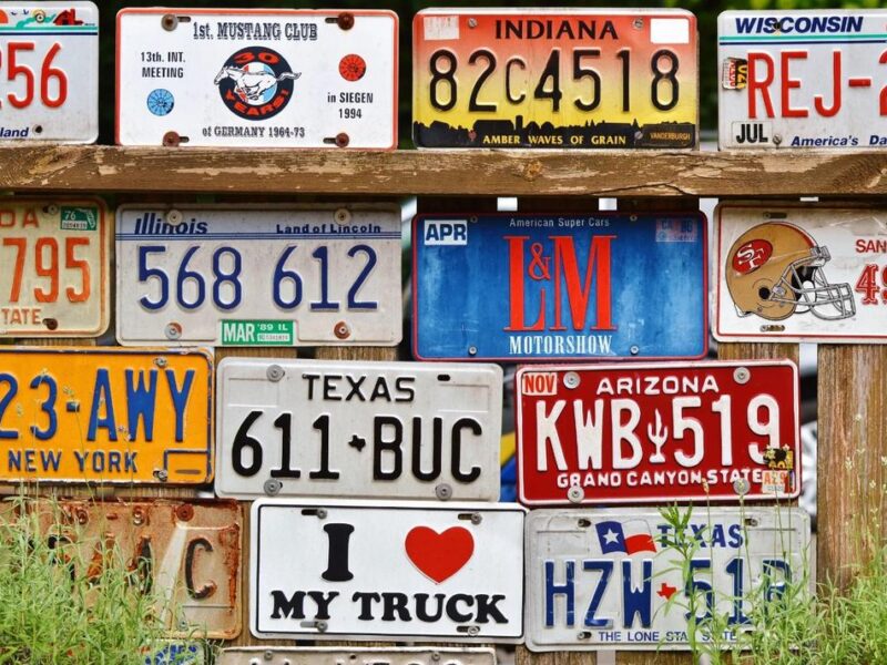 placas personalizadas nerds estados unidos