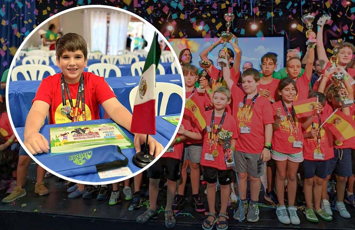 Santiago, niño michoacano que ganó campeonato mundial de cálculo mental