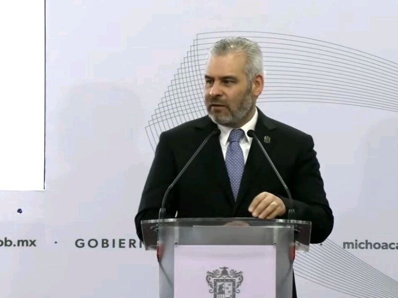 señala gobierno de Michoacán avance del teleférico de Uruapan