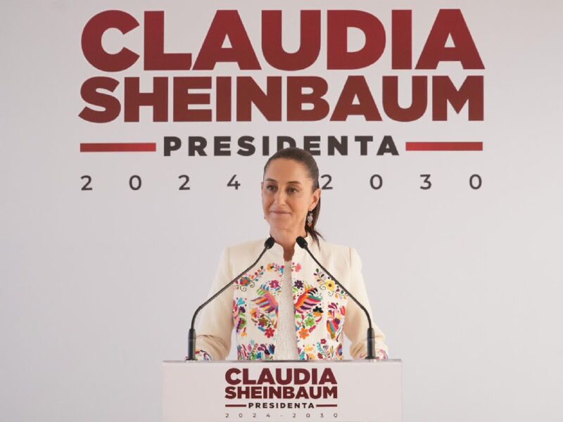 Sheinbaum continuará construcción de trenes de pasajeros en México