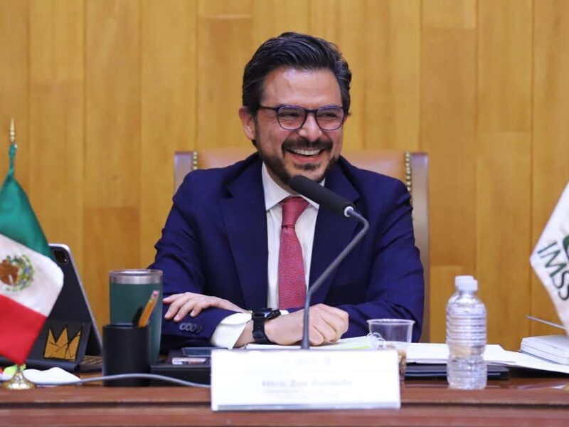 Sheinbaum da espaldarazo a Zoé Robledo; se quedará al frente del IMSS